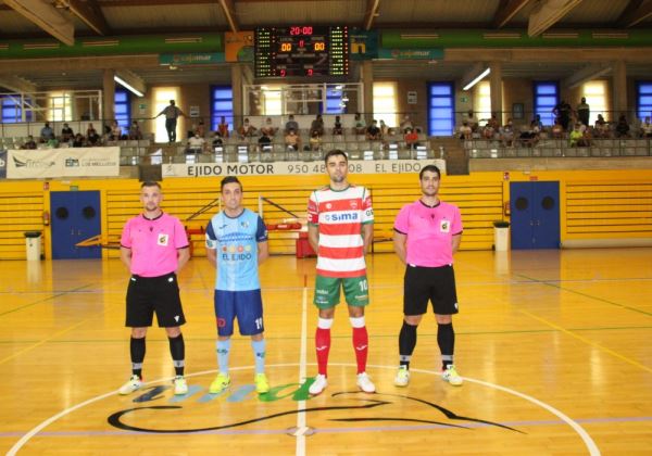 Gran imagen y holgada victoria del CD El Ejido Futsal