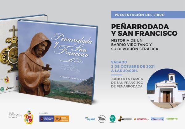 El historiador virgitano Antonio Campos presenta este sábado el libro ‘Peñarrodada y San Francisco’