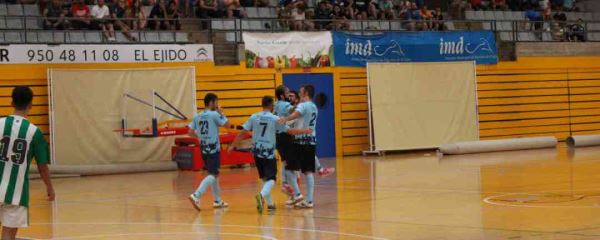 El equipo masculino de Fútbol Sala del CD El Ejido se impone 3-0 en Alcalá de Guadaira