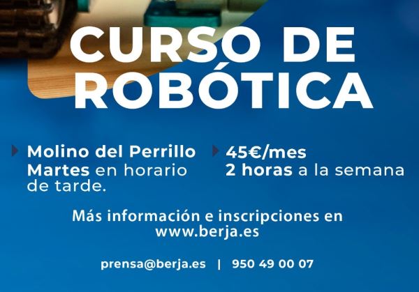 El Ayuntamiento de Berja oferta un curso de robótica para todas las edades