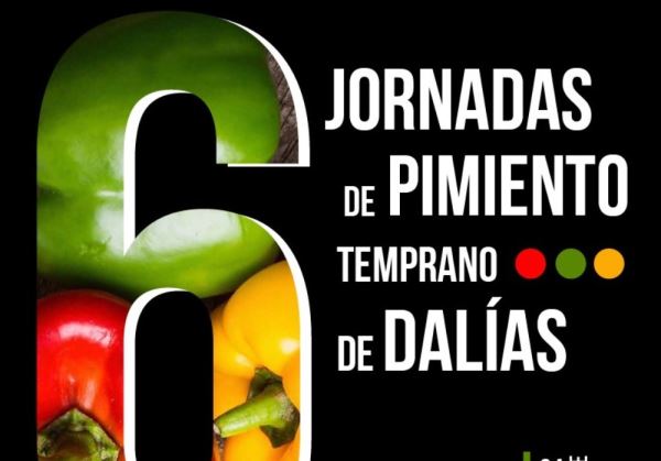 El Ayuntamiento de Dalías celebrará las VI Jornadas de Pimiento Temprano de Dalías el 24, 25 y 26 de noviembre en el Casino