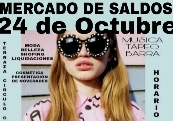 El ‘Mercado de Saldos’ se llena este domingo de novedades, promociones y animación para incentivar la compra y el consumo en el municipio