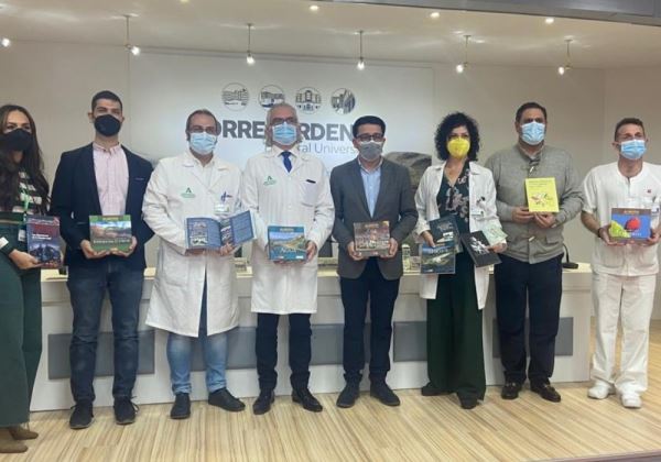 Diputación entrega más de 50 publicaciones del Instituto de Estudios Almerienses a los tres hospitales de la provincia