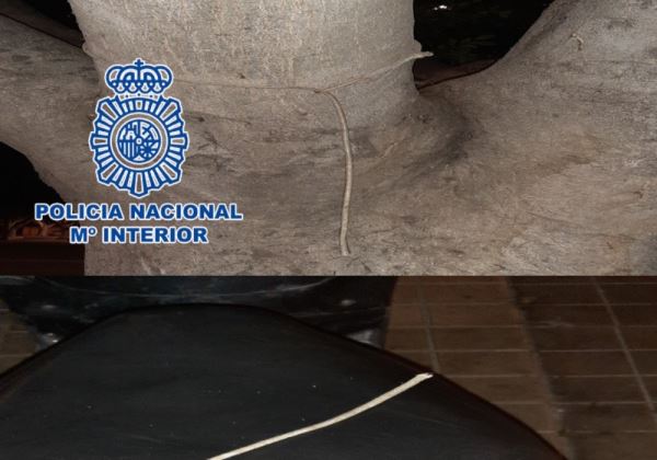 La Policía Nacional salva la vida a un hombre en la Plaza Jose María Artero de Almería