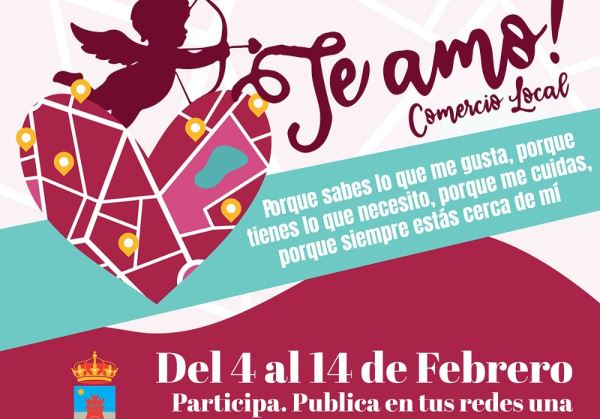 Roquetas de Mar pone en marcha una nueva campaña de apoyo al comercio local con motivo de San Valentín