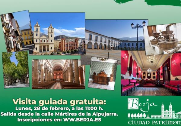 Berja organiza una ruta guiada gratuita para el Día de Andalucía