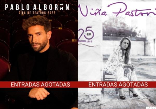 Pablo Alborán y Niña Pastori llegan este puente al Teatro Auditorio que cuelga el cartel de “No hay entradas”