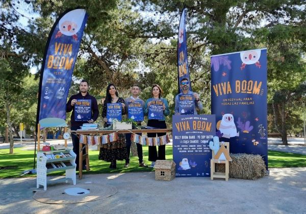 Viva Boom Fest, un festival para disfrutar del arte y el juego en familia, llegará en mayo a Huércal de Almería