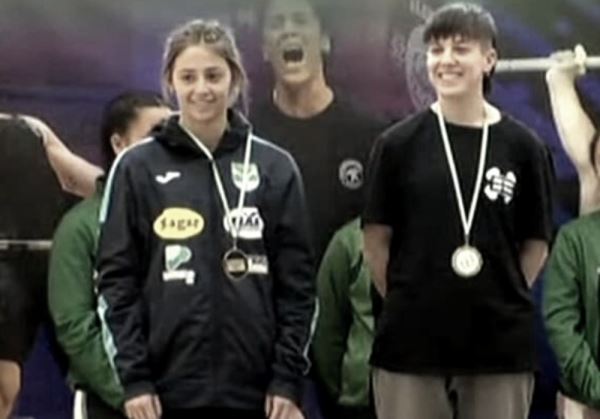 CARLOTA LLORENS C.D. HALTEREJIDO SUBCAMPEONA DE ANDALUCÍA JUNIOR 2022-