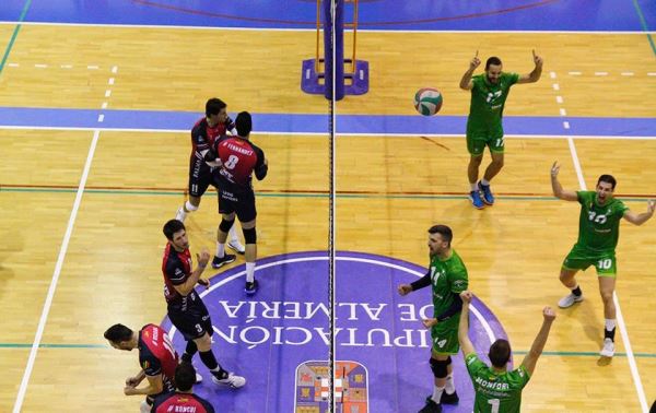El sábado tercer partido de la semifinal entre Unicaja Almería de Urbia Voley Palma