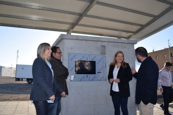 Ya funciona la báscula pública que agiliza las operaciones de pesaje de los agricultores en Campohermoso