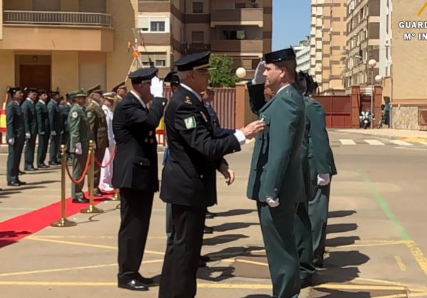 La comandancia de Almería celebra el 178 aniversario de la fundación de la Guardia Civil