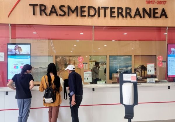 Trasmediterránea reanuda mañana el servicio de pasajeros entre Almería y Nador, tras más de dos años interrumpido