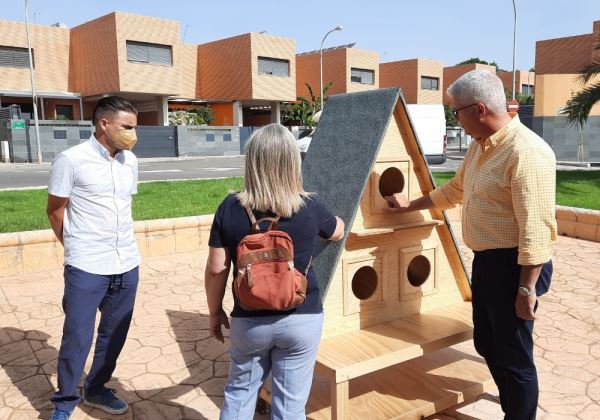 El Ayuntamiento de Huércal, pionero en Almería en habilitar casetas para gestionar las colonias felinas