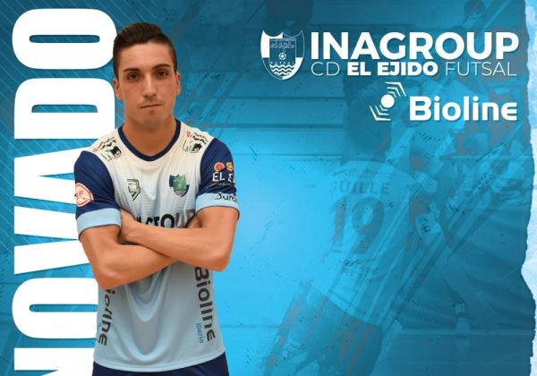 Renovación de Guille con Inagroup El Ejido Futsal