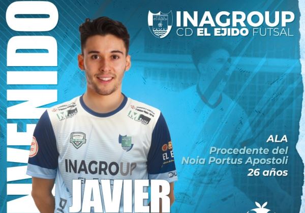 Javi Rangel nuevo jugador de Inagroup El Ejido Futsal y el almeriense Motos renueva una temporada más