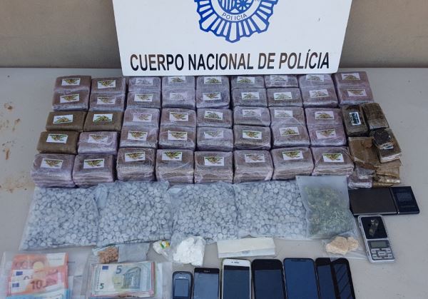 Detenidos en Almería 22 integrantes de una organización criminal dedicada al tráfico de drogas a gran escala