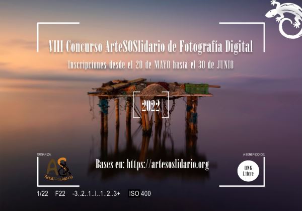 90 fotografías participan en la VIII Edición del Concurso de Fotografía ArteSOSlidario