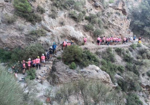 Celebrada con éxito una nueva edición de la Full Moon Canyon en Castala