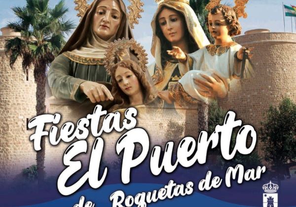 El barrio de El Puerto de Roquetas de Mar prepara ya sus fiestas en honor a la Virgen del Carmen y Santa Ana