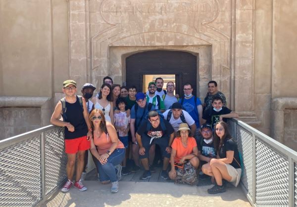  La Asociación Asperger Almería visita el Castillo de San Juan de los Terreros y la Geoda de Pulpí