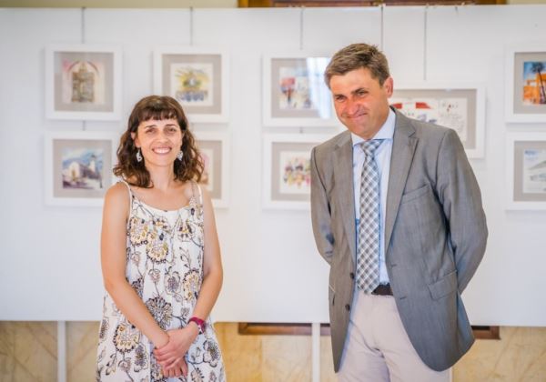 El Faro acoge la exposición de ilustraciones “Roquetas de Mar, Dibujo a Dibujo” de la Asociación Proyecto Etcétera