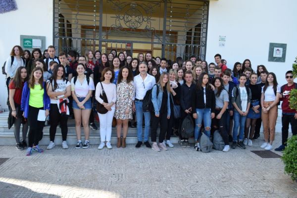 52 estudiantes franceses participan en el decimonoveno intercambio con el IES Puebla de Vícar