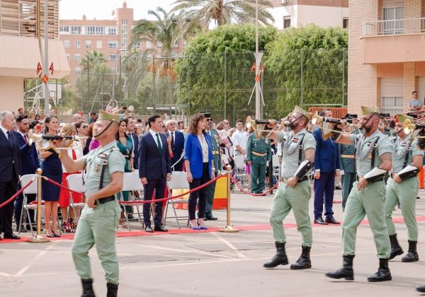 El presidente de Diputación felicita a la Guardia Civil en la festividad de la Virgen del Pilar