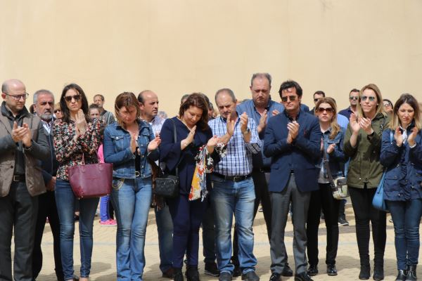 Cinco minutos de silencio en Balerma en señal de duelo por el niño de nueve años asesinado